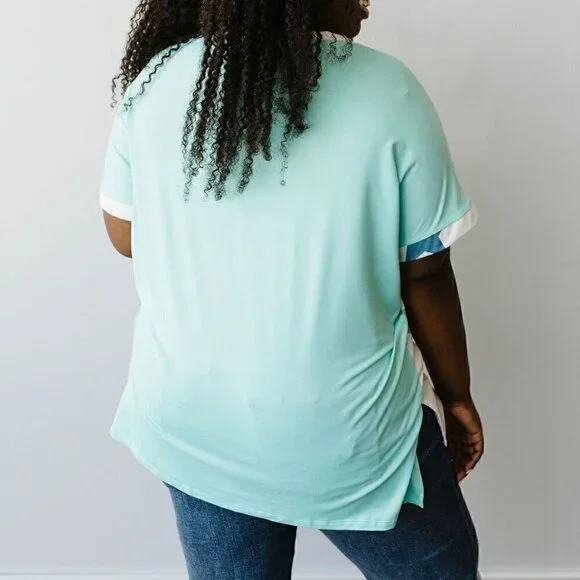 Haptics Pastel Star Top - NWOT - Picture 3 of 3